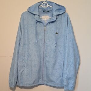 Light Blue Hooded Jacket